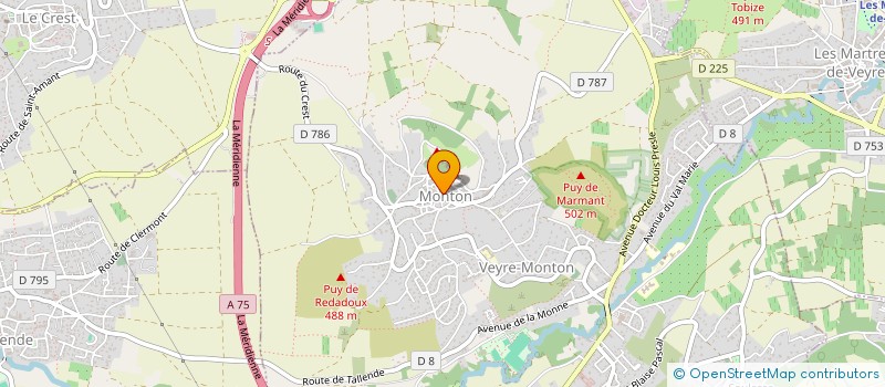 localisation de l'entreprise MONSIEUR MAXIME CORNET-VERNAY  LES MARTRES-DE-VEYRE