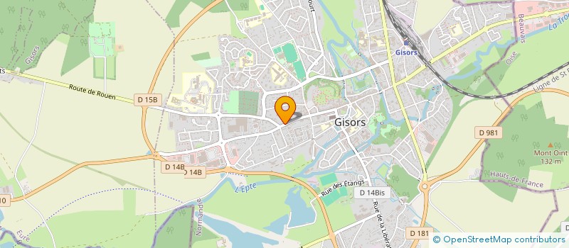 localisation de l'entreprise MONSIEUR MAXIME CORNU  GISORS