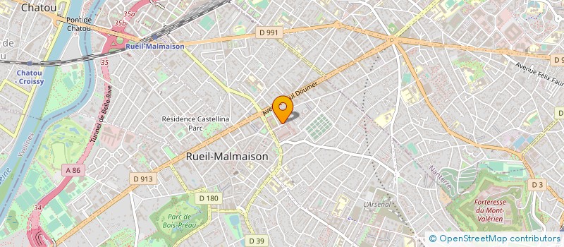localisation de l'entreprise MONSIEUR MAXIME COSSU à RUEIL-MALMAISON