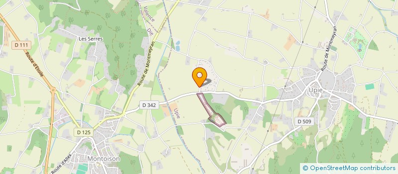 localisation de l'entreprise MONSIEUR MAXIME COSTA  UPIE