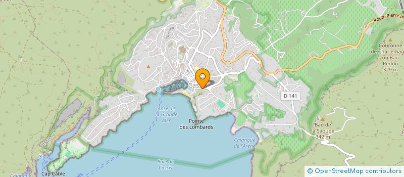 localisation de l'entreprise MONSIEUR MAXIME COUBES à CASSIS
