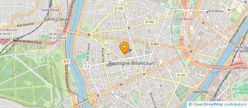 localisation de l'entreprise MONSIEUR MAXIME COULON à BOULOGNE-BILLANCOURT