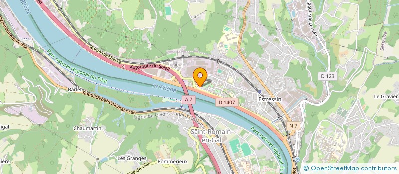 localisation de l'entreprise MONSIEUR MAXIME COUPPEY  VIENNE