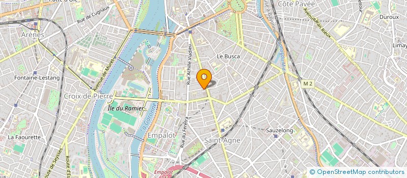 localisation de l'entreprise MONSIEUR MAXIME COUQUET  TOULOUSE