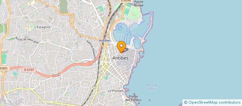 localisation de l'entreprise MONSIEUR MAXIME COURBOT  ANTIBES