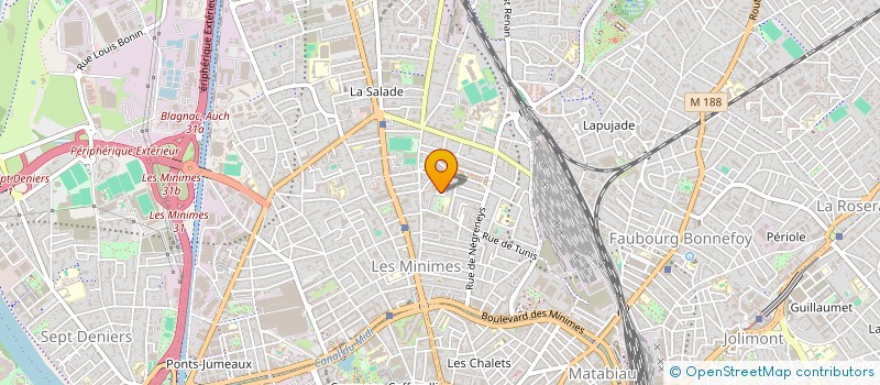 localisation de l'entreprise MONSIEUR MAXIME COURONNE à TOULOUSE