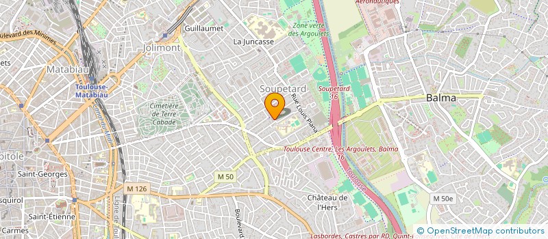 localisation de l'entreprise MONSIEUR MAXIME COURSELLE à TOULOUSE