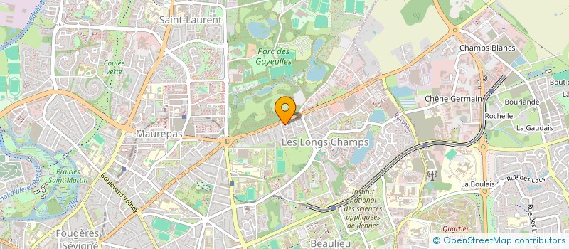 localisation de l'entreprise MONSIEUR MAXIME COUSIN  RENNES