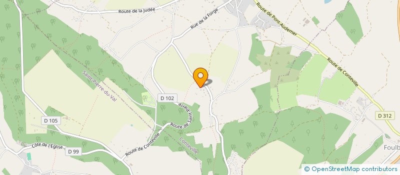 localisation de l'entreprise MONSIEUR MAXIME COUSTHAM  CONTEVILLE