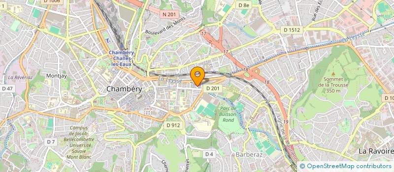 localisation de l'entreprise MONSIEUR MAXIME COUTURIER  BARBERAZ