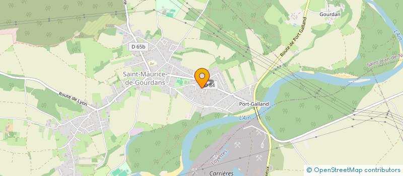 localisation de l'entreprise MONSIEUR MAXIME COVES  SAINT-MAURICE-DE-GOURDANS