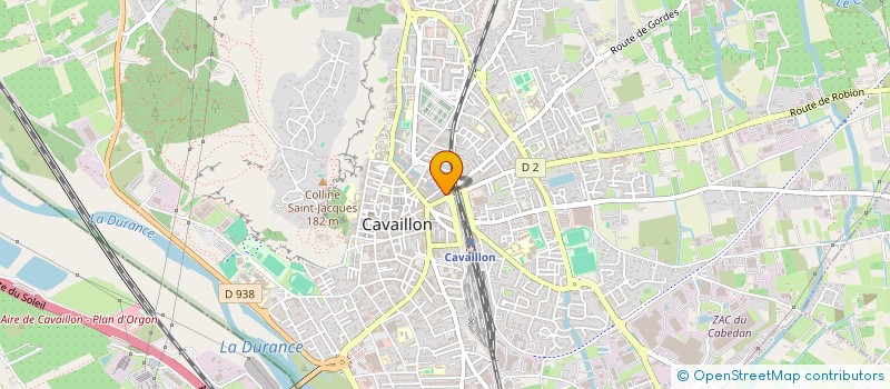 localisation de l'entreprise MONSIEUR MAXIME CROBE à CAVAILLON