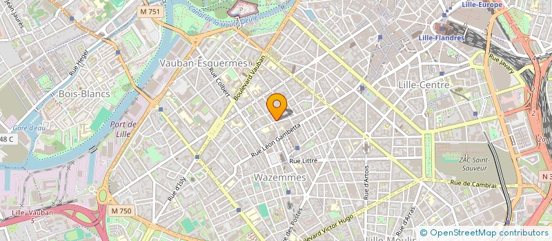 localisation de l'entreprise MONSIEUR MAXIME CROMBEZ à LILLE