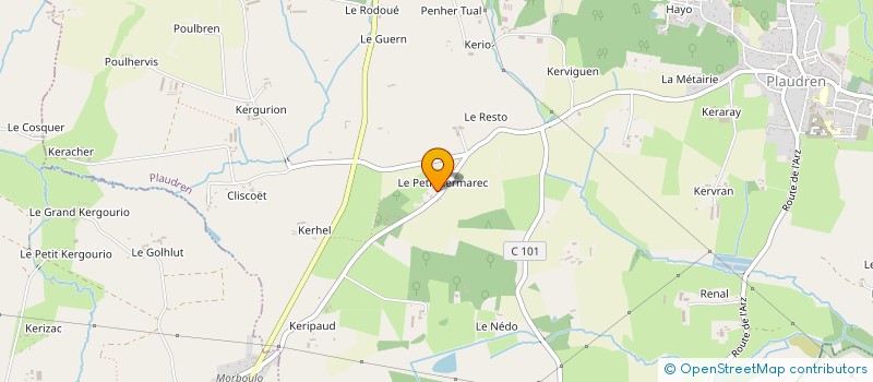 localisation de l'entreprise MONSIEUR MAXIME CROUZET  PLAUDREN