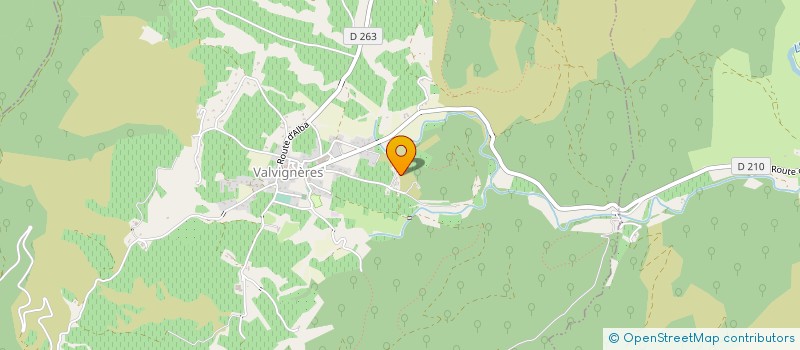 localisation de l'entreprise MONSIEUR MAXIME CROZIER  VALVIGNERES