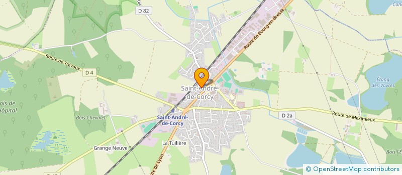 localisation de l'entreprise MONSIEUR MAXIME CURRAL à SAINT-ANDRE-DE-CORCY