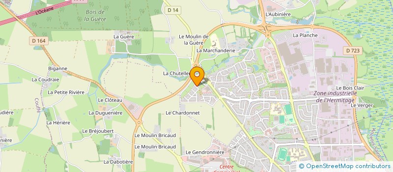 localisation de l'entreprise MONSIEUR MAXIME CUSSONNEAU  ANCENIS-SAINT-GEREON