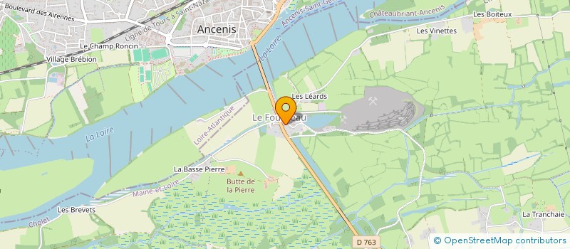 localisation de l'entreprise MONSIEUR MAXIME CUSSONNEAU  OREE D ANJOU