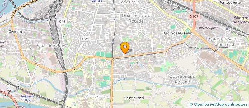 localisation de l'entreprise MONSIEUR MAXIME CUSTODIO à AVIGNON