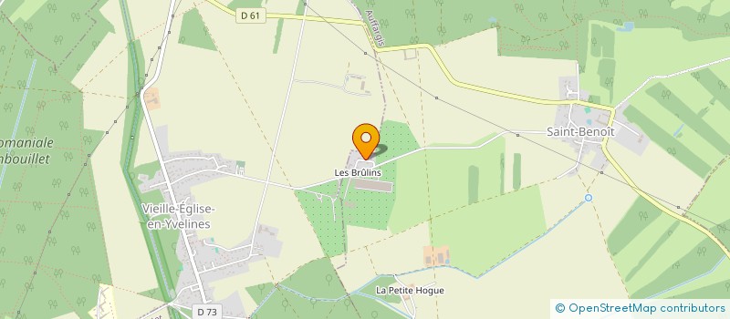 localisation de l'entreprise MONSIEUR MAXIME CUVELIER  AUFFARGIS