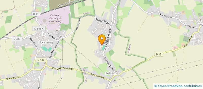 localisation de l'entreprise MONSIEUR MAXIME CZECZOTKA  HELESMES