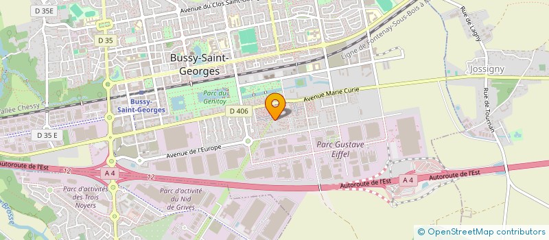 localisation de l'entreprise MONSIEUR MAXIME D'ALEO  BUSSY-SAINT-GEORGES