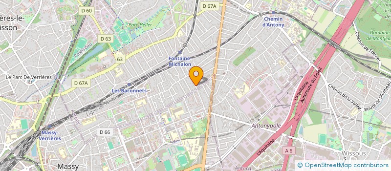 localisation de l'entreprise MONSIEUR MAXIME D ALMEIDA à ANTONY