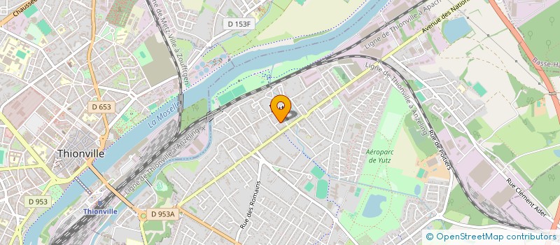 localisation de l'entreprise MONSIEUR MAXIME D'OVIDIO  YUTZ