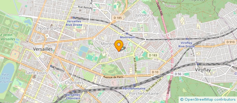 localisation de l'entreprise MONSIEUR MAXIME DABAT à VERSAILLES