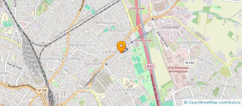 localisation de l'entreprise MONSIEUR MAXIME DACHEUX à TOULOUSE