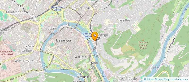 localisation de l'entreprise MONSIEUR MAXIME DAKIRELLAH à BESANCON