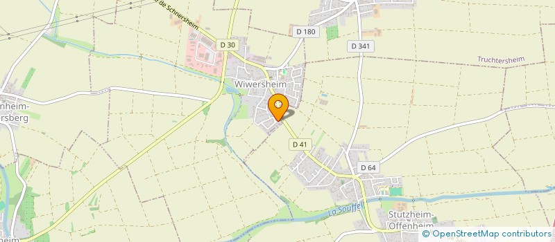 localisation de l'entreprise MONSIEUR MAXIME DANNER  WIWERSHEIM