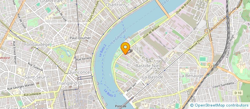 localisation de l'entreprise MONSIEUR MAXIME DARDUIN  BORDEAUX