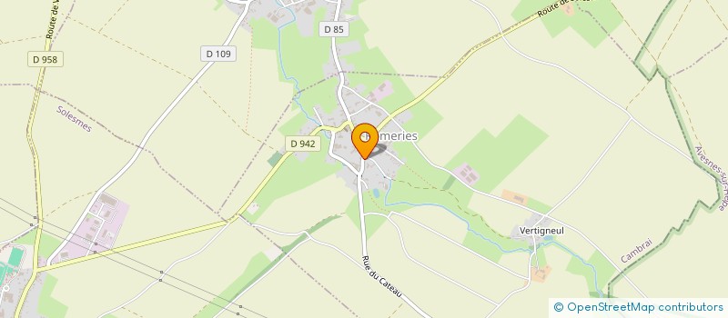 localisation de l'entreprise MONSIEUR MAXIME DARRAS  ROMERIES