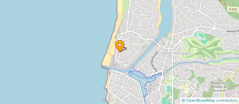 localisation de l'entreprise MONSIEUR MAXIME DAUBY  SOORTS-HOSSEGOR