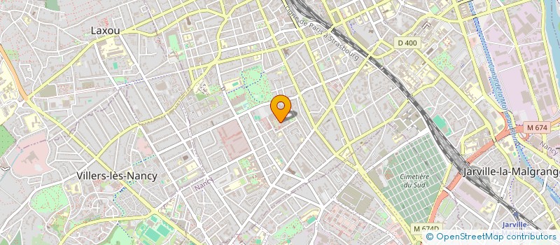 localisation de l'entreprise MONSIEUR MAXIME DAUTREVILLE  NANCY