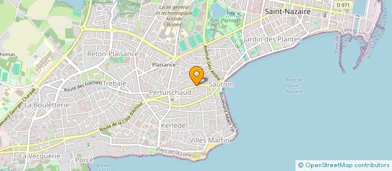 localisation de l'entreprise MONSIEUR MAXIME DE BIASIO  SAINT-NAZAIRE