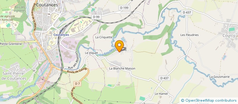 localisation de l'entreprise MONSIEUR MAXIME DE JESUS  NICORPS