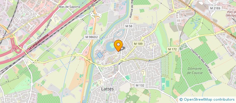 localisation de l'entreprise MONSIEUR MAXIME DE MARIN DE MONTMARIN à LATTES