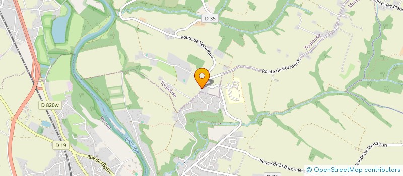 localisation de l'entreprise MONSIEUR MAXIME DE RANCE à VENERQUE