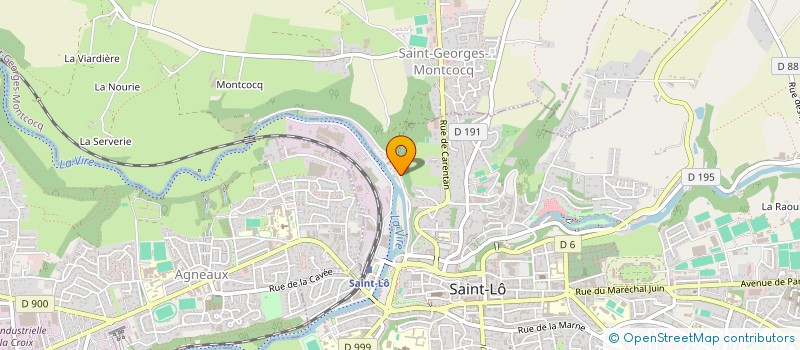 localisation de l'entreprise MONSIEUR MAXIME DE SAINT JORES  SAINT-LO