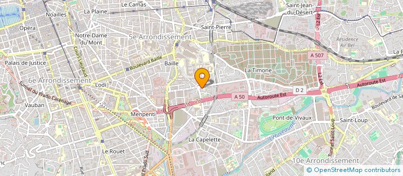 localisation de l'entreprise MONSIEUR MAXIME DEAU à MARSEILLE