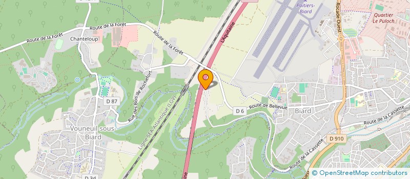 localisation de l'entreprise MONSIEUR MAXIME DEBERNARD à BIARD