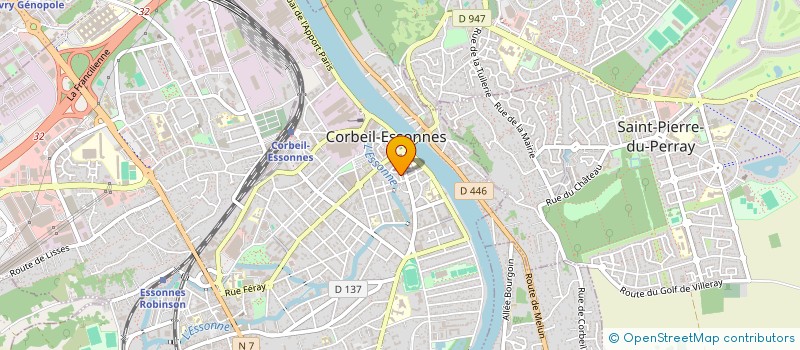 localisation de l'entreprise MONSIEUR MAXIME DEBORD à CORBEIL-ESSONNES