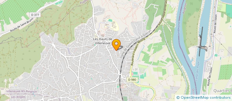localisation de l'entreprise MONSIEUR MAXIME DECARY  VILLENEUVE-LES-AVIGNON