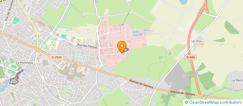 localisation de l'entreprise MONSIEUR MAXIME DECROUY  LES SABLES-D'OLONNE