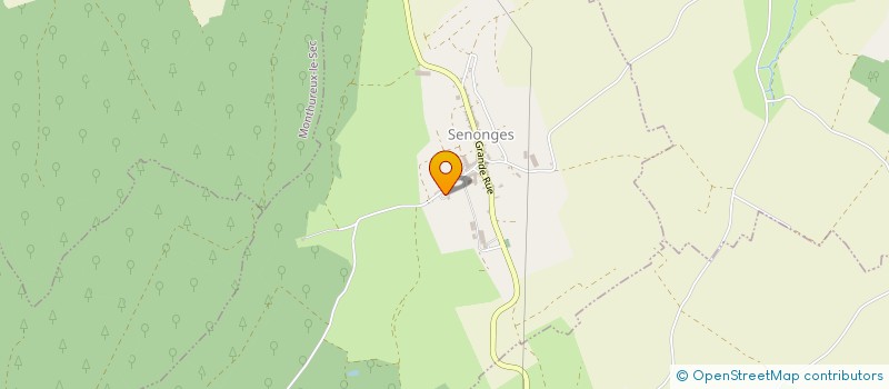localisation de l'entreprise MONSIEUR MAXIME DEFER  SENONGES