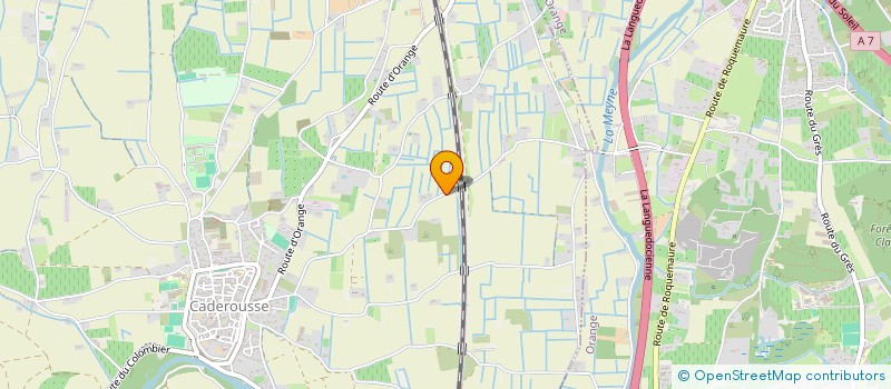 localisation de l'entreprise MONSIEUR MAXIME DEGOUTIN  CADEROUSSE