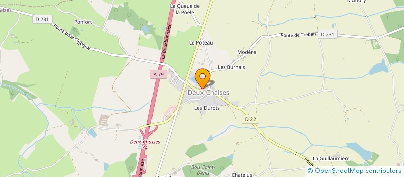 localisation de l'entreprise MONSIEUR MAXIME DEHAUT  DEUX-CHAISES