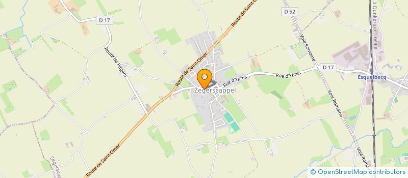 localisation de l'entreprise MONSIEUR MAXIME DEHEUNYNCK  ZEGERSCAPPEL